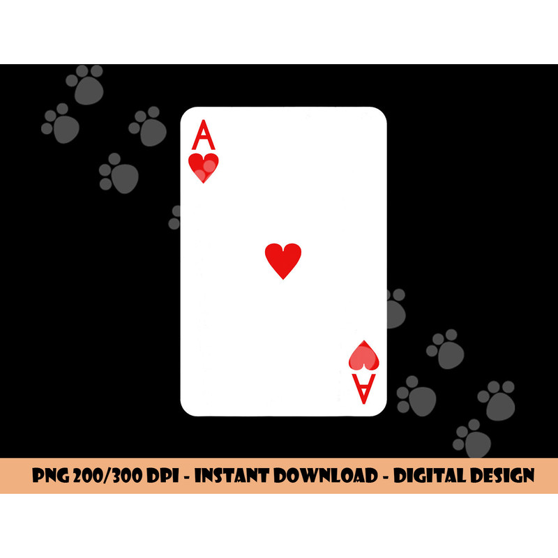 Ace Of Hearts Playing Cards Halloween Costume Deck Of Cards  png,sublimation copy.jpg