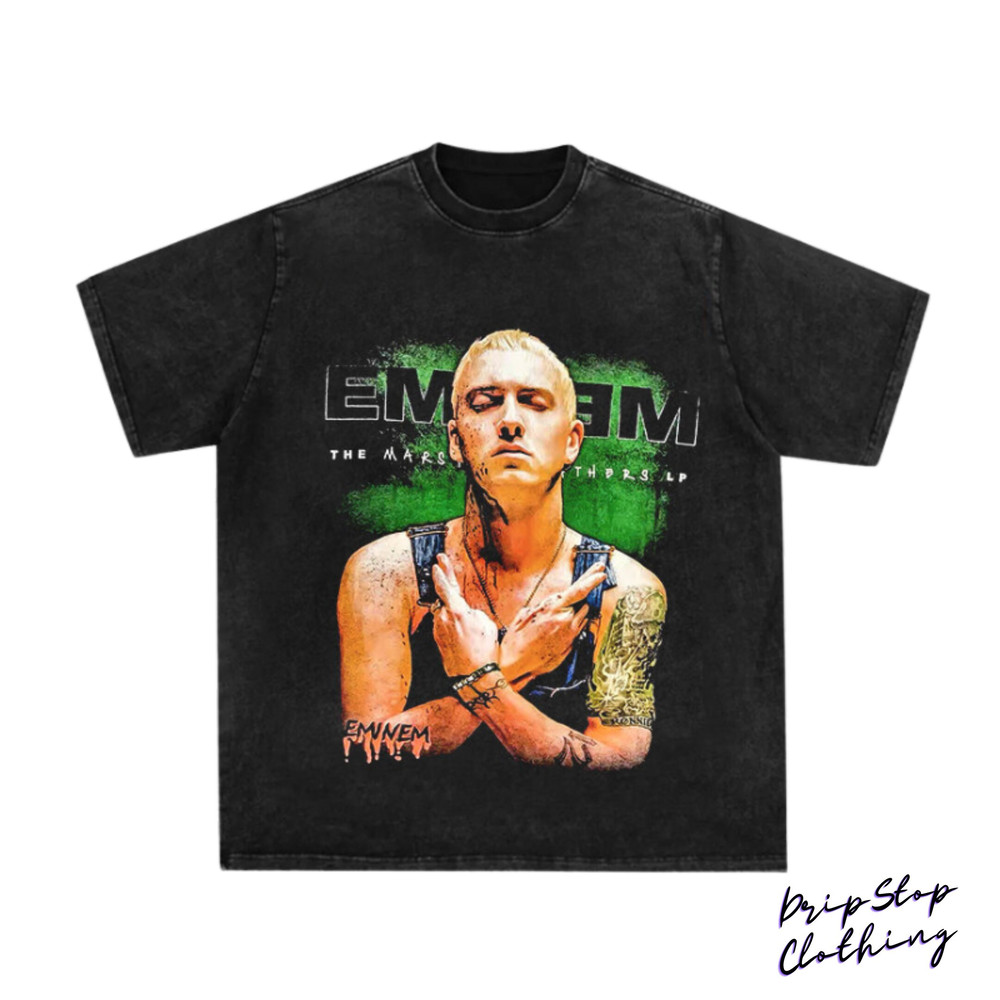 EMINEM T-SHIRT Rap Tee Concert Merch The Marshall Mathers Lp Eminem Rare Hip Hop Graphic Print Vintage Style - 1.jpg