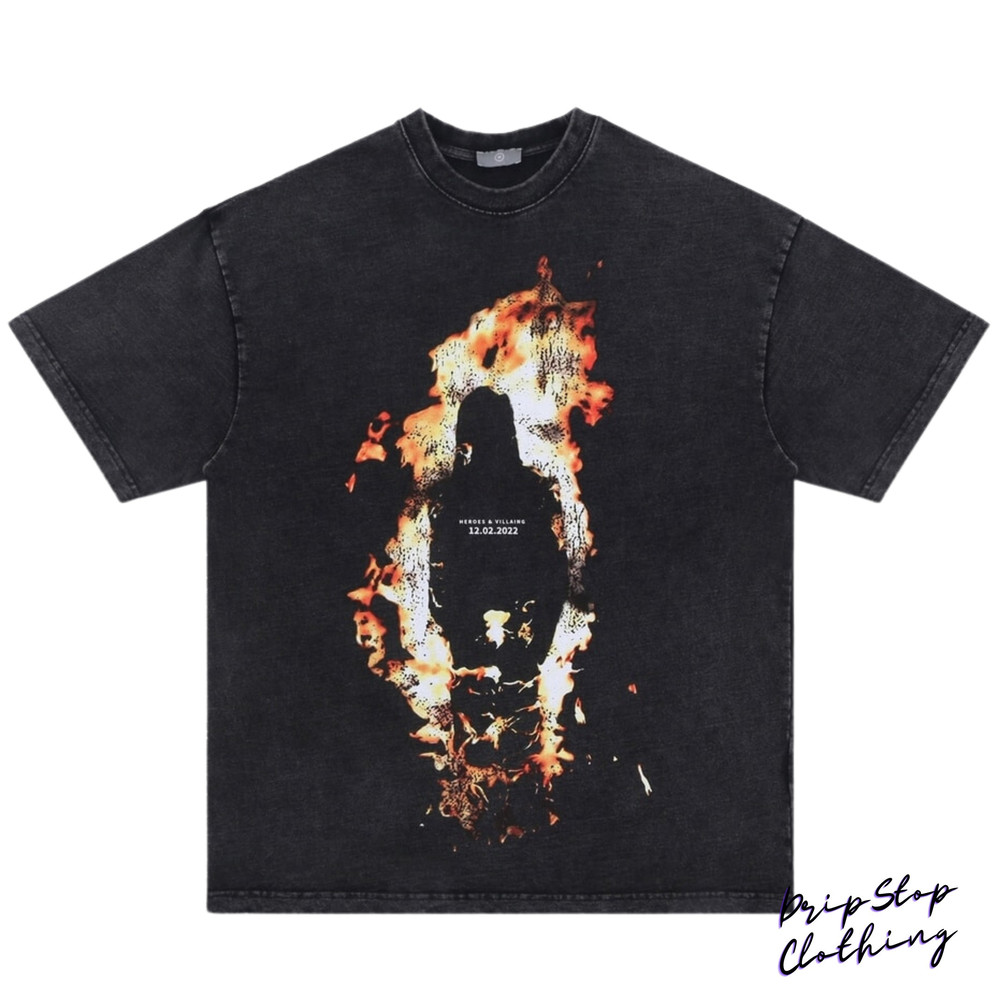 METRO BOOMIN T-SHIRT Rap Tee Concert Merch Heroes And Villains 2022 Album Eminem Rare Hip Hop Graphic Print Vintage Style - 1.jpg