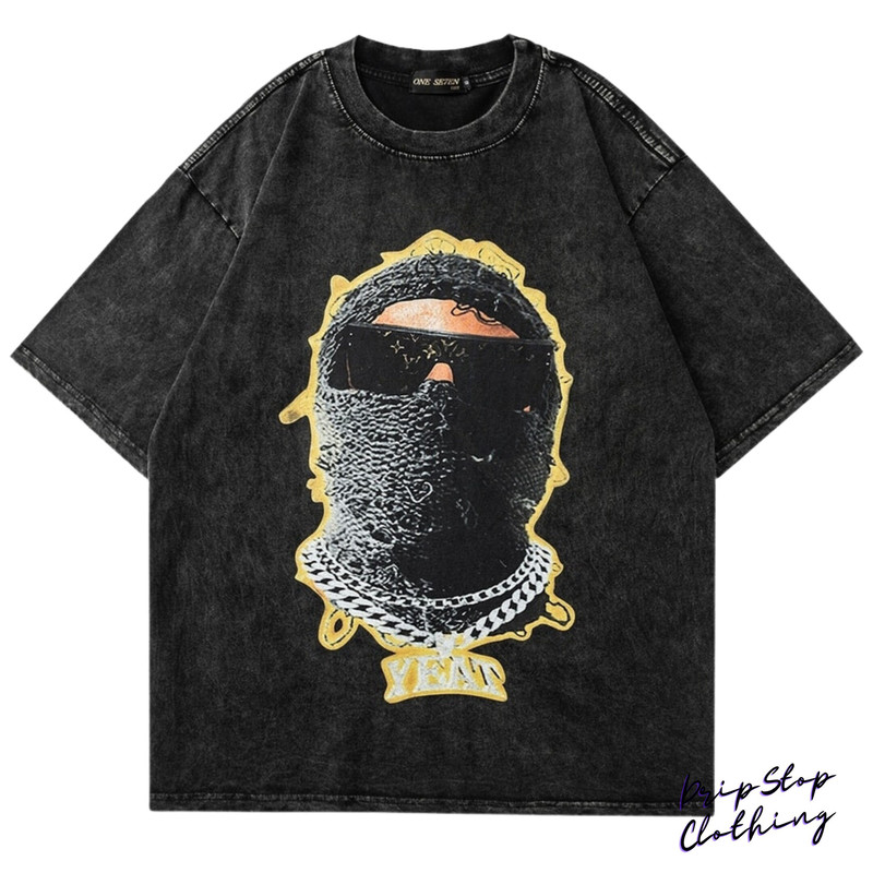 YEAT T-SHIRT  Rap Concert Merch YEAT Hip Hop Graphic Print  Vintage Style  Yeat Fan Shirt - 1.jpg