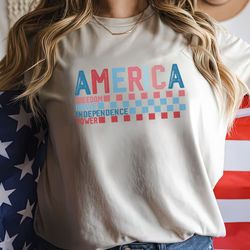 america shirt, summer bbq, red white and blue, america tee, comfort colors womens 4th of july, fourth of july shirt t-sh