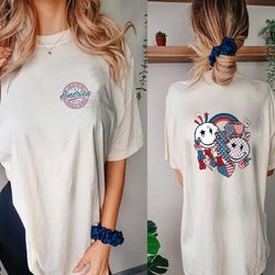 retro america shirt, comfort color oversized tshirt, july 4th, beach shirt, lounge comfort shirt, weekend lake shirt, fu