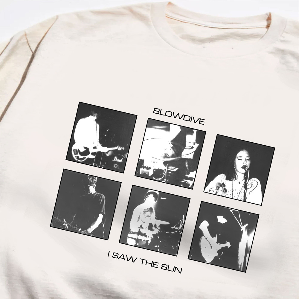 Slowdive Shirt, I Saw The Sun Slowdive band music shirt, Slowdive Souvlaki shirt, Slowdive band Gift Tee for Men Women Unisex T-Shirt - 1.jpg