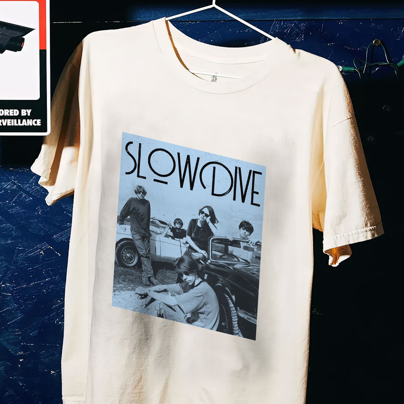 Slowdive Shirt, Slowdive band music shirt, Slowdive Souvlaki shirt, Retro shirt, Slowdive band Gift Tee for Men Women Unisex T-Shirt - 3.jpg