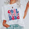 USA shirt Cool American babe, Summer BBQ t-shirt, Red White and Blue, America Tee, 4th of July, Fourth of July Shirt T-Shirt, 1776 Tee - 3.jpg