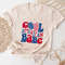 USA shirt Cool American babe, Summer BBQ t-shirt, Red White and Blue, America Tee, 4th of July, Fourth of July Shirt T-Shirt, 1776 Tee - 5.jpg
