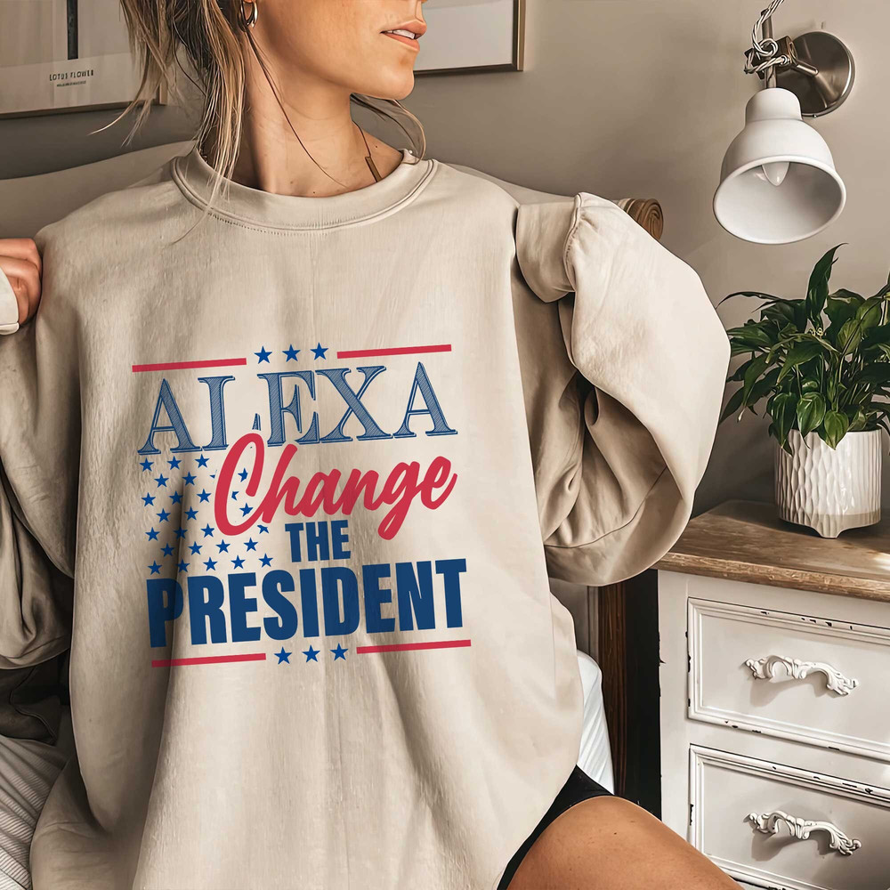 USA shirt, Summer BBQ t-shirt, Red White and Blue, America Tee, Alexa Change The President 4th of July, Fourth of July Shirt, 1776 Tee - 6.jpg