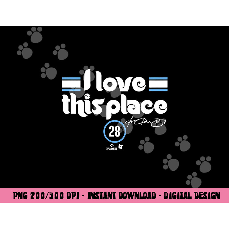 Alec Bohm - I Love This Place - Philadelphia Baseball png, sublimation copy.jpg