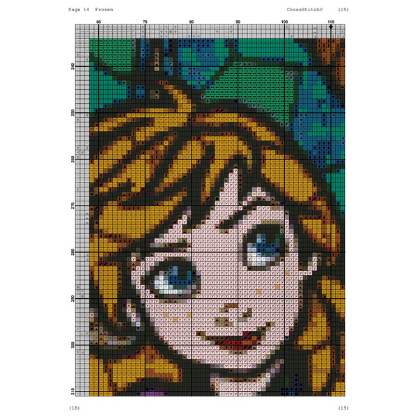 Frozen Stained Glass Cross Stitch Pattern / Disney Cross Sti | Inspire Uplift frozen-stained-glass-cross-stitch-pattern-disney-cross-sti-inspire-uplift