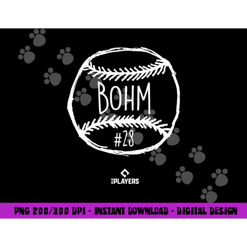 Alec Bohm Baseball Philadelphia MLBPA Pennsylvania png, sublimation copy.jpg