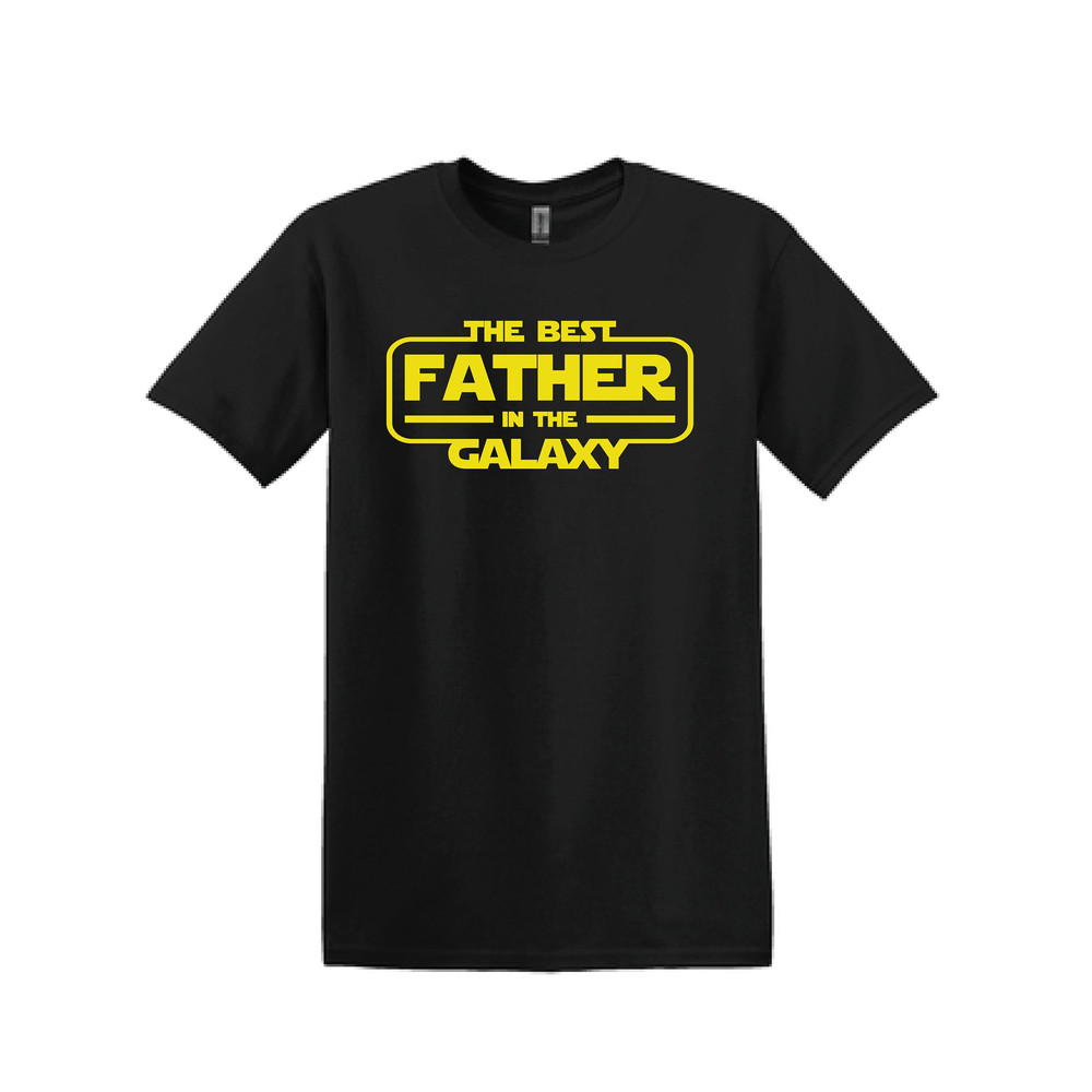 Best Father in the Galaxy Father's Day T-Shirt - Celebrate Dad's Stellar Love! - 1.jpg