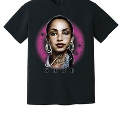 vintage-inspired sade t-shirt timeless elegance with a retro twist