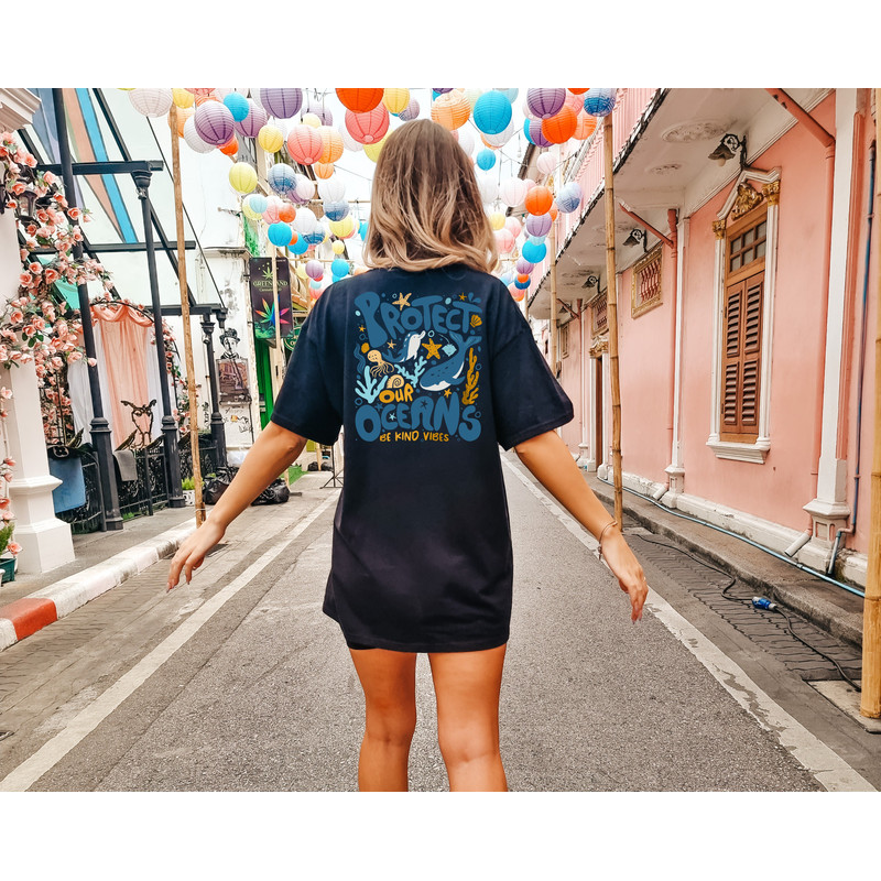 Comfort Colors® Protect Our Oceans Shirt, Respect Locals Apparel, Beach Lover Gift, Surf Style Tshirt, Eco-Friendly Apparel, Ocean Respect - 4.jpg