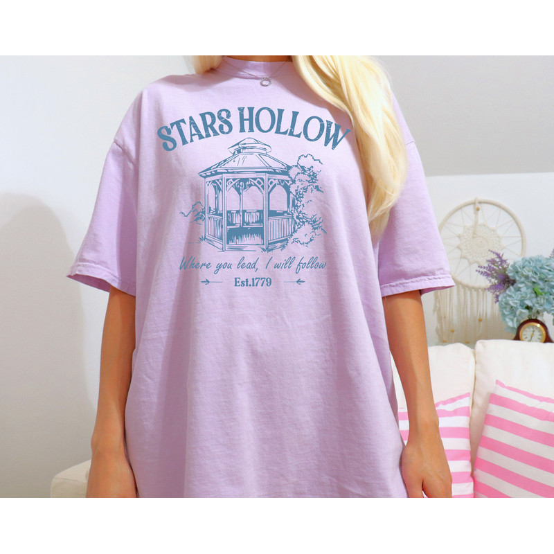 Comfort Colors® Stars Hollow Shirt, Stars Hollow Tshirt, Vintage Style Stars Hollow Shirt Gift - 2.jpg