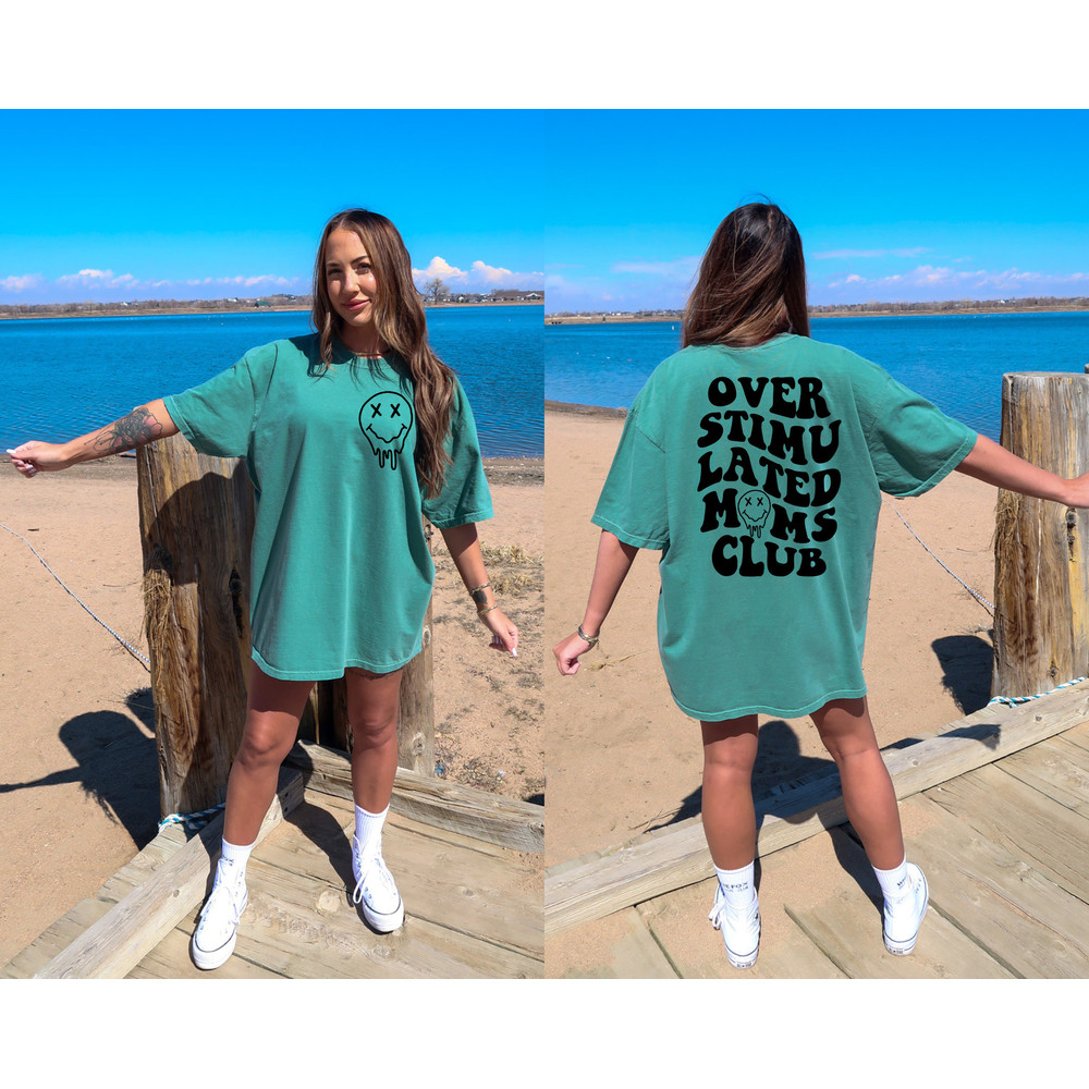 Overstimulated Moms Club T-shirt, Mom Life Shirt, Mommy Life, Mom Gifts, Cute Mom Shirts, Mom Humor, Gift For Mom - 3.jpg