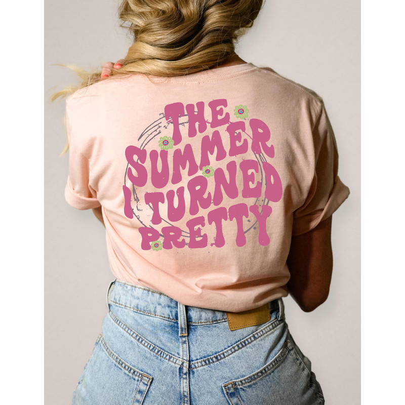 The summer I turned pretty shirt, cousins beach t shirt, oversized vintage comfort colors tee, summer tee, vacation shirt, family vacation - 1.jpg