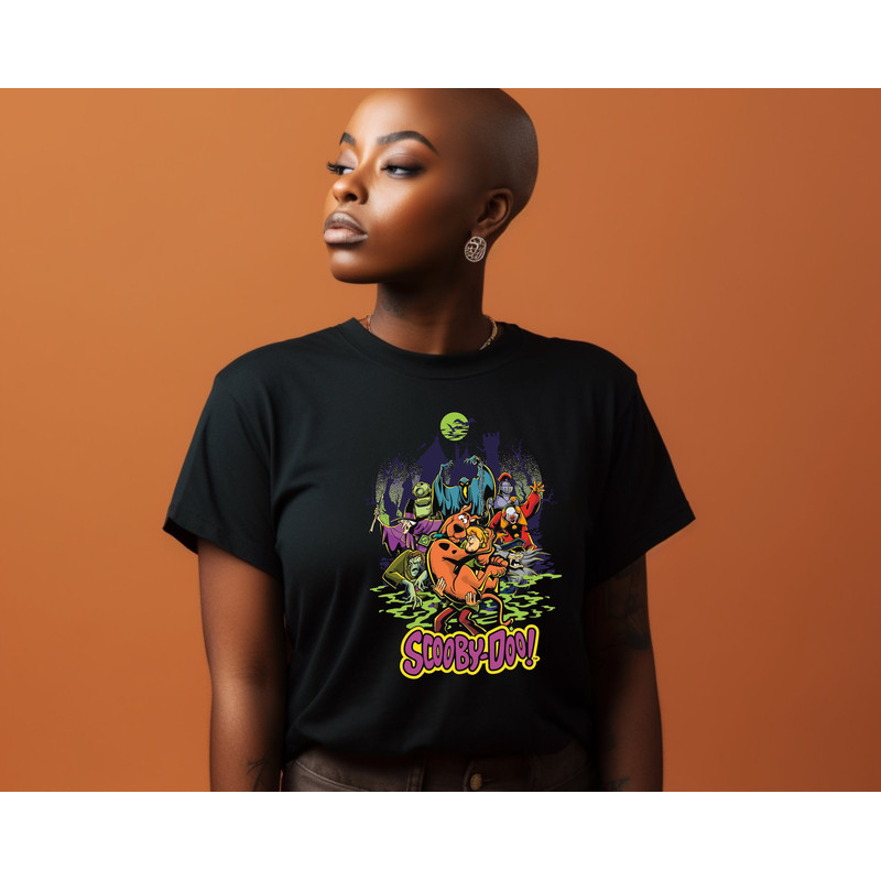 Vintage Scooby Doo Tshirt, Halloween Tshirt, Scooby Doo Halloween Shirt, Horror Movie Shirt, Halloween Party, Halloween Gifts - 2.jpg