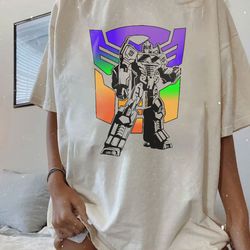 autobots and pride adult t-shirt, funny optimus prime robot kids toddler birthday tshirt, rise of the beasts shirt