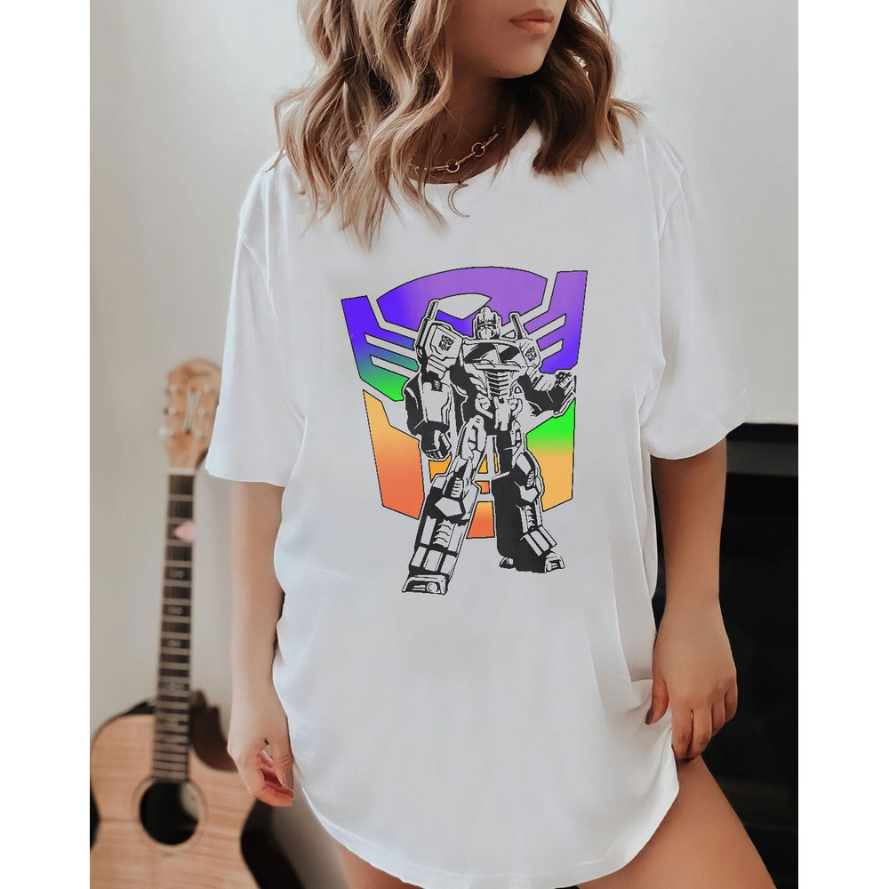 Autobots and Pride Adult T-Shirt, Funny Optimus Prime Robot Kids Toddler Birthday Tshirt, Rise of the Beasts Shirt - 2.jpg
