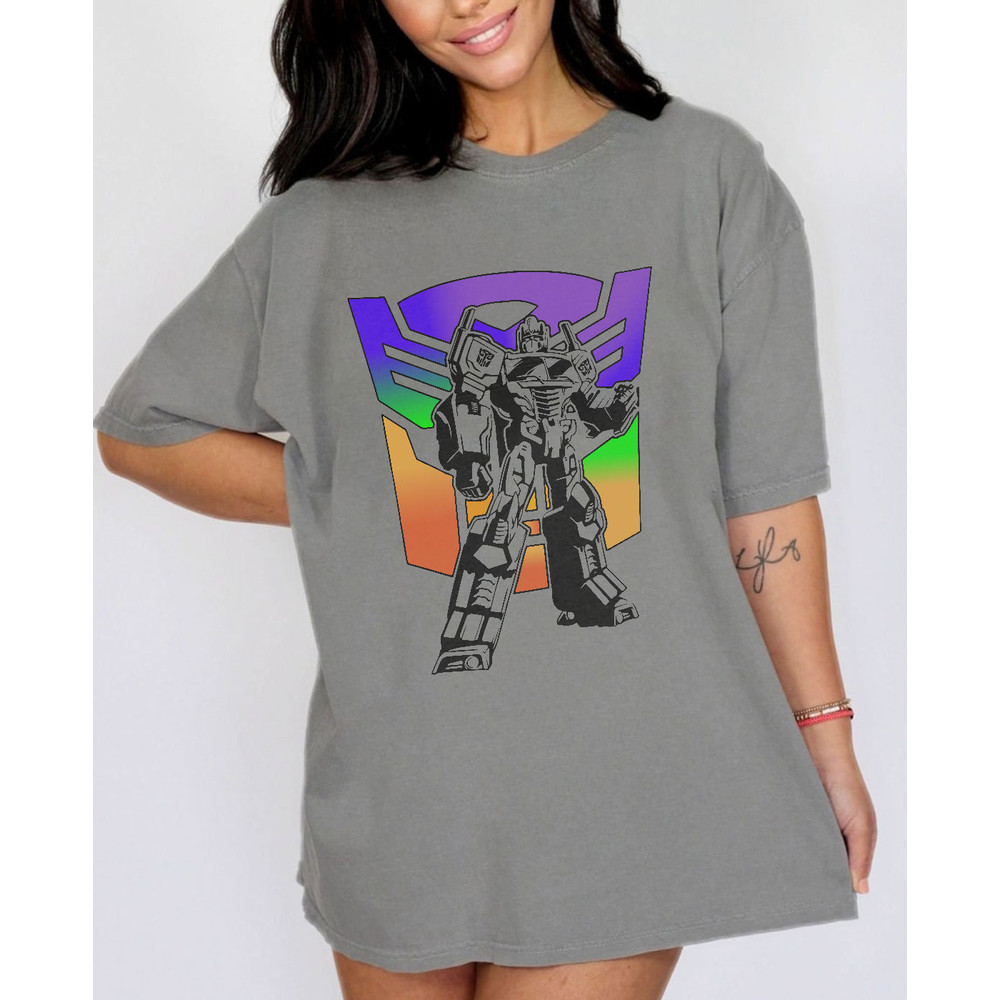 Autobots and Pride Adult T-Shirt, Funny Optimus Prime Robot Kids Toddler Birthday Tshirt, Rise of the Beasts Shirt - 5.jpg