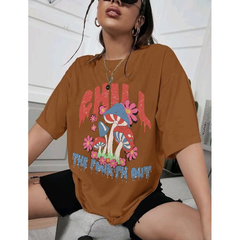 Chill The Fouth Out Shirt, Independence Day Tee, Funny 4th July Shirt, Patriotic Mushroom Shirt, Sweetshirt, Hoodie - 4.jpg