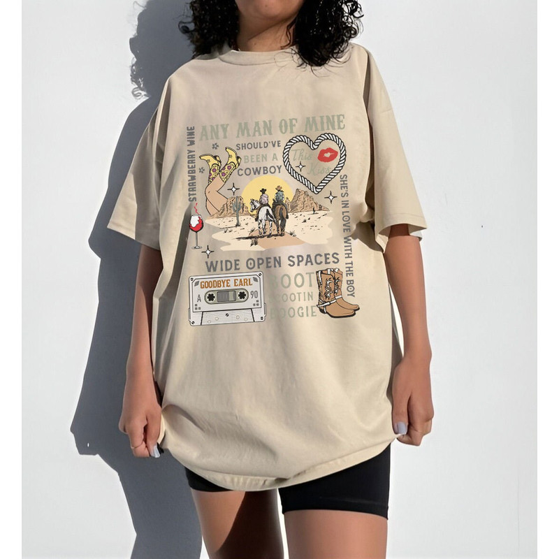 Cowboy Shirt, Western Tshirt, Rodeo Shirt, Country Music Shirt, BOHO, Vintage, Cowgirl Shirt - 5.jpg