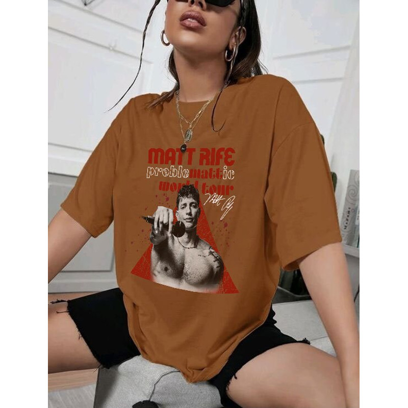 Matt Rife Shirt, Matt Rife Tour Shirt, Rifey Material T-Shirt, Matt Rife Gifts, Problematic Tour Shirt, Matt Rife Fan Sweater, Hoodie - 2.jpg