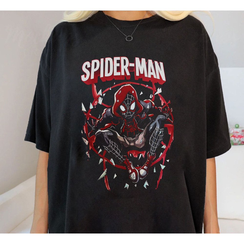 Spider 2023 Shirt, Man Across The Spider Verse Characters shirt, Spider Punk Shirt, Movie Fan Gift Spider Shirt - 1.jpg