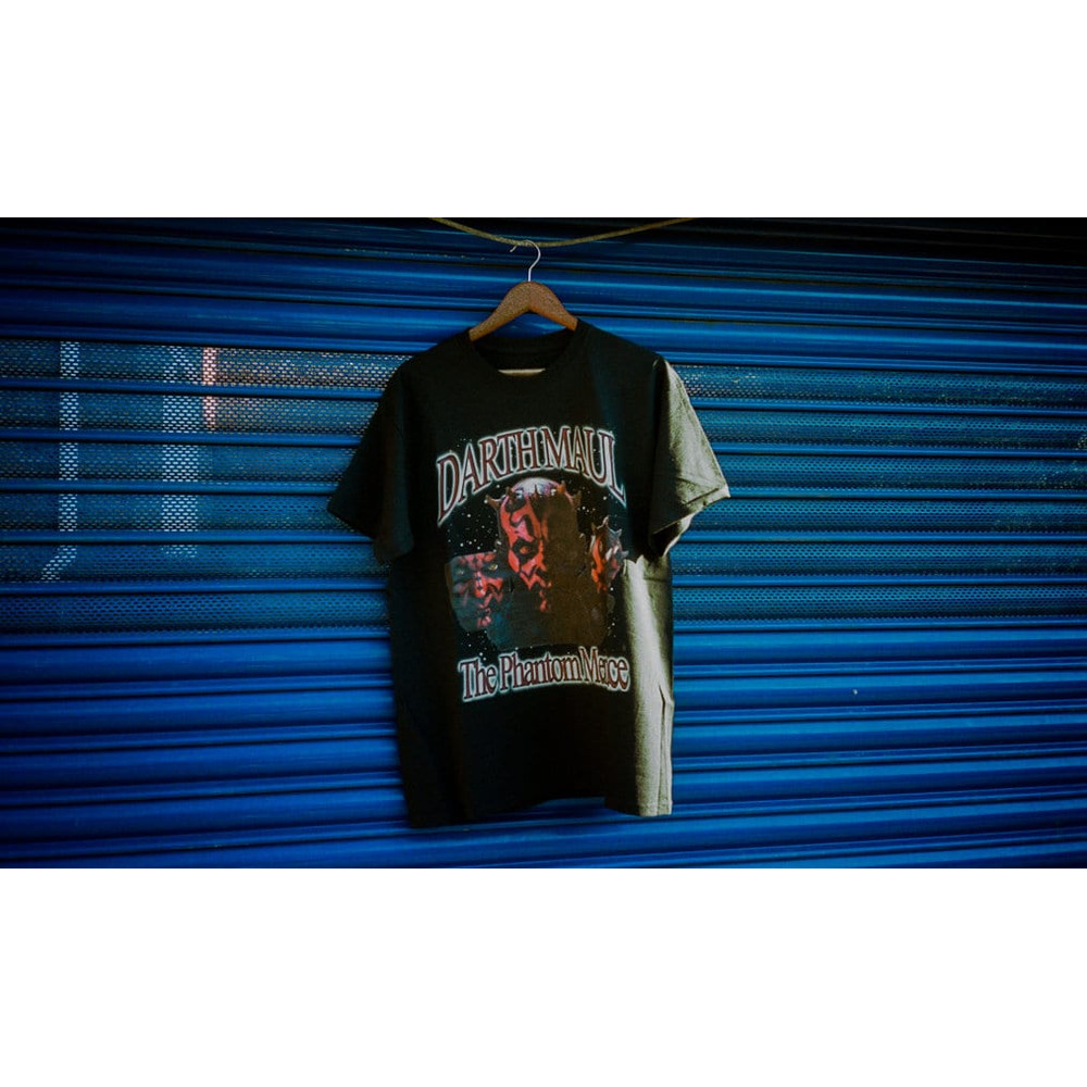 Darth Maul Star Wars Homage T-shirt - The Phantom Menace Vintage Bootleg Inspired Tee 90's Inspired Throwback Tee Graphic Unisex Tee - 2.jpg