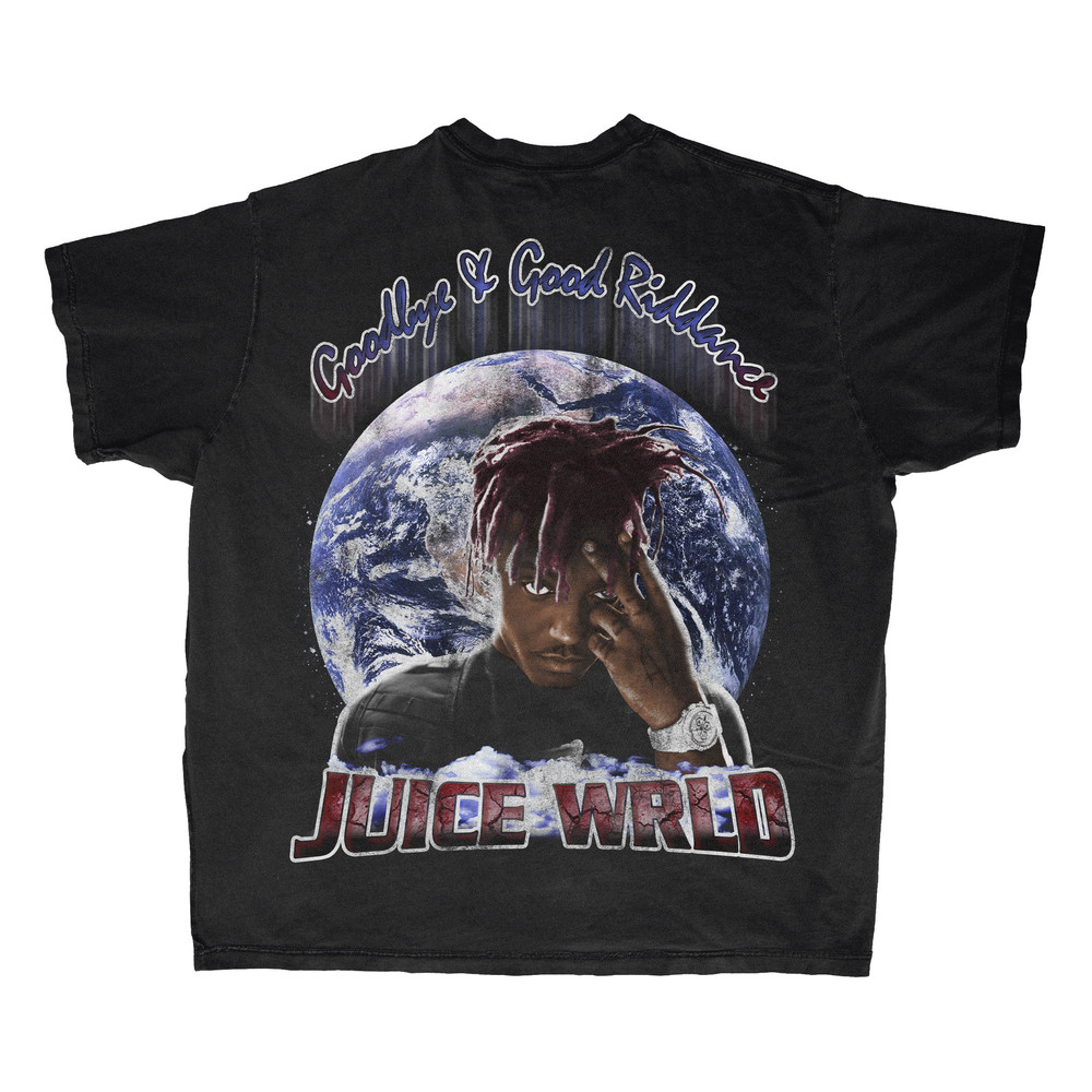 Juice World Homage T-Shirt  Hip Hop Vintage Bootleg Inspired Tee  90's Inspired Homage Style Throwback Tee  RAP Graphic Unisex Tee - 2.jpg