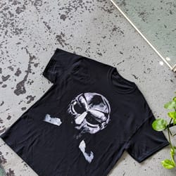 mf doom homage t-shirt , vintage bootleg inspired tee , 90s inspired homage style throwback tee , graphic unisex tee
