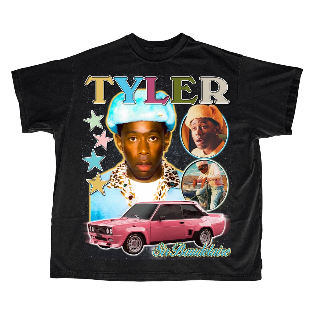 Tyler The Creator Odd Future Double Printed Homage Shirt Vintage Bootleg Inspired Tee 90's Inspired Throwback Tee Graphic Unisex Tee - 1.jpg