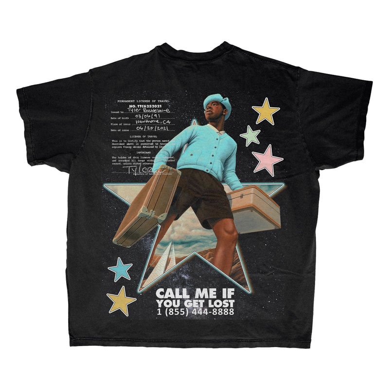 Tyler The Creator Odd Future Double Printed Homage Shirt Vintage Bootleg Inspired Tee 90's Inspired Throwback Tee Graphic Unisex Tee - 2.jpg