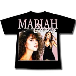 mariah carey t-shirt , vintage bootleg inspired tee , 90s inspired homage style throwback tee , graphic unisex tee