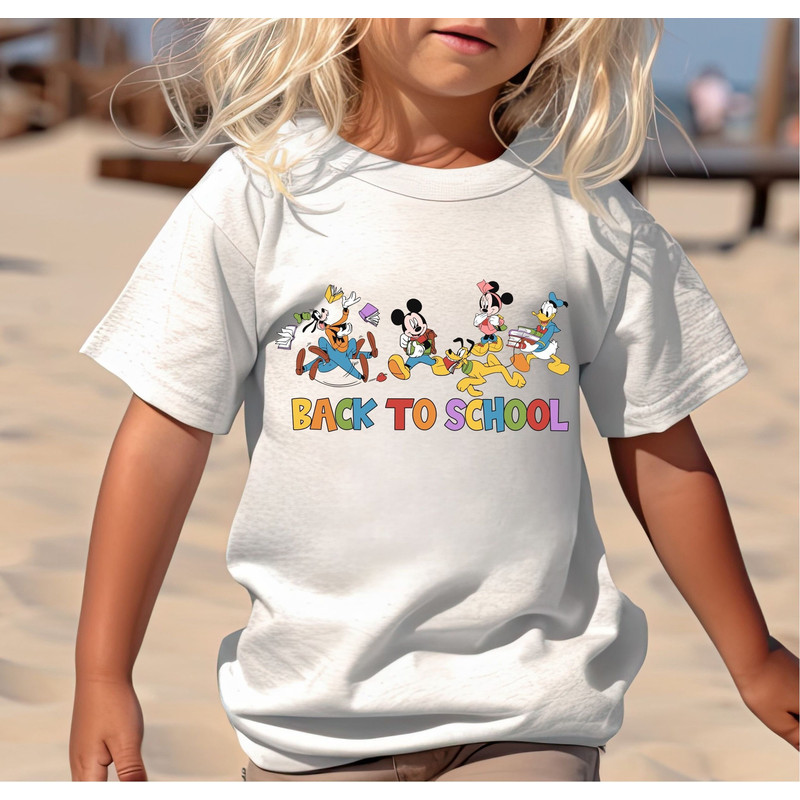 Back To School Shirts, Disney School Sweatshirts, Mickey And Friends School Shirt, First Day Of School Tee, Minnie School Shirt, Disney Gift - 1.jpg