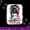 All American Nurse Messy Bun Woman USA 4th Of July Bleached png,sublimation copy.jpg