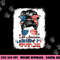 All American Nurse Messy Bun Woman USA 4th Of July Bleached png,sublimation copy.jpg