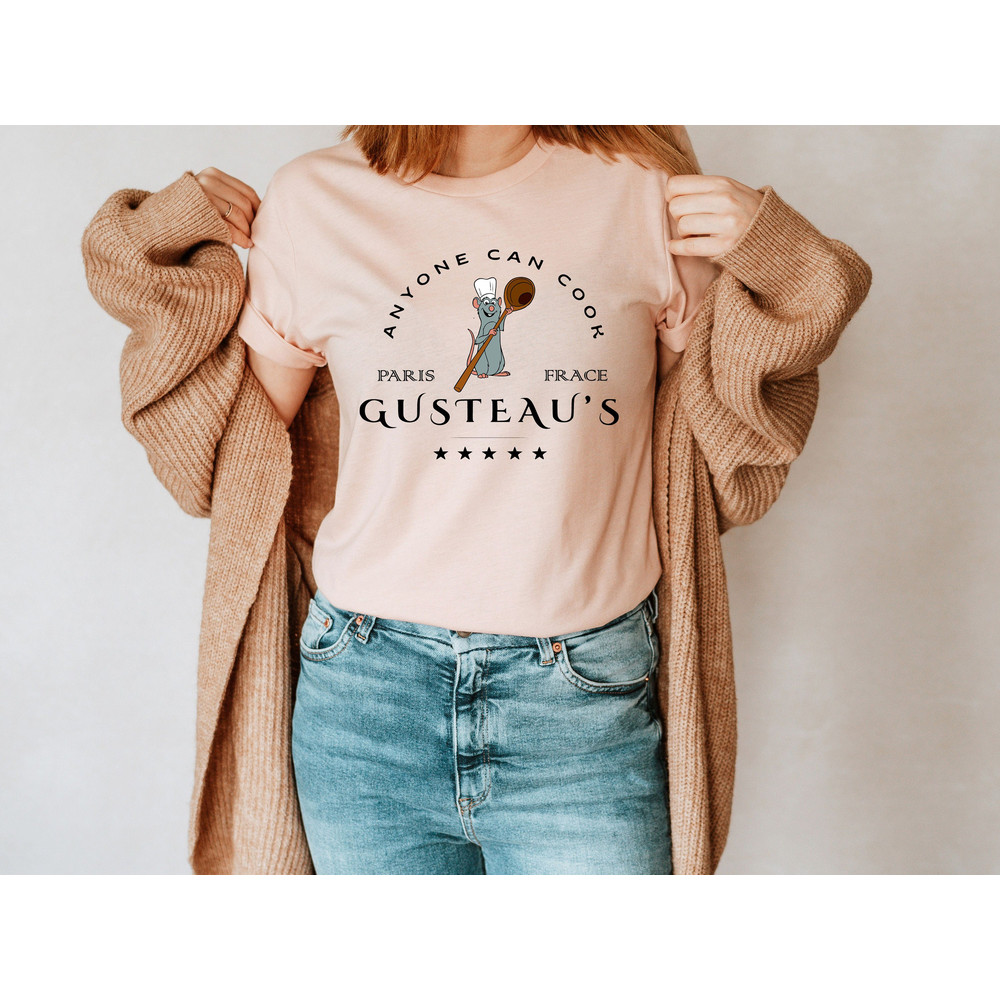 Ratatouille Shirt, Disney Remy Shirt, Disney Pixar Ratatouille T-Shirt, Anyone Can Cook Shirt, Remy Paris Disney Gifts, Epcot shirt - 3.jpg