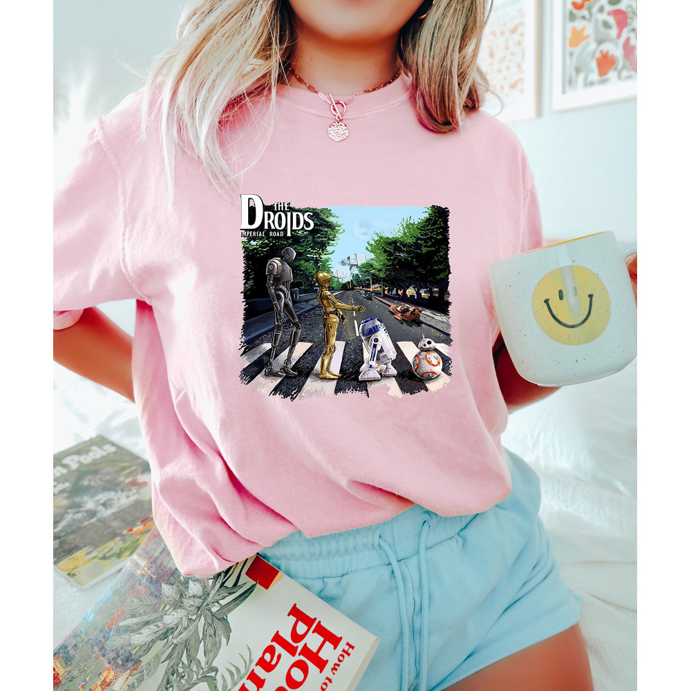 Star Wars Shirt, Droids Abbey Road Shirt, Movie Music Mashup Adults Gift, Men Shirt, Disney Shirt, Star Wars Shirt, Star Wars Gift - 3.jpg