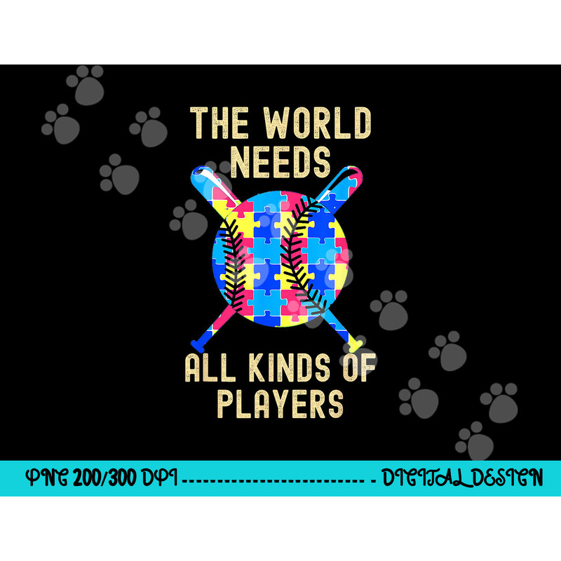 Autism Awareness All Kinds Minds Autistic Support Baseball png, sublimation copy.jpg