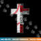 All I Need Is Baseball & Jesus Christian Cross Faith T Shirt copy.jpg