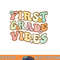 Back To School First Grade Vibes Retro Teacher Women Kids  png, sublimation copy.jpg