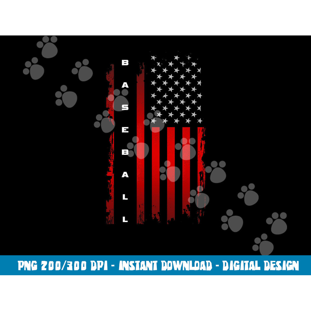 American Flag Baseball Apparel - Baseball png, sublimation copy.jpg
