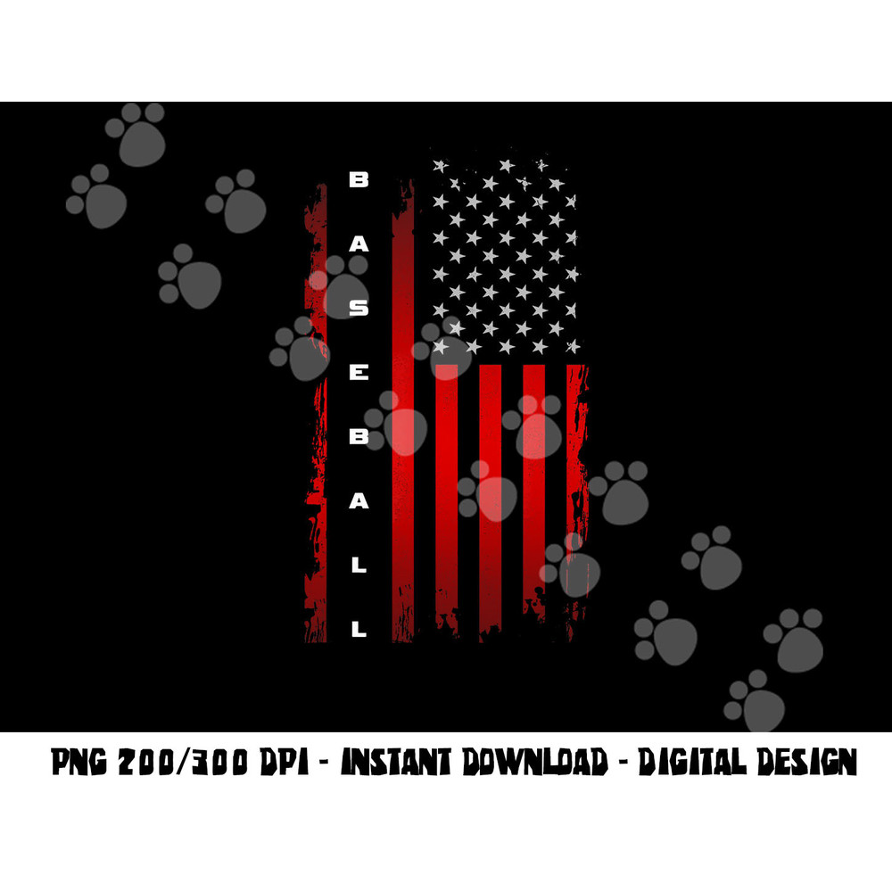 American Flag Baseball Apparel - Baseball png, sublimation copy.jpg
