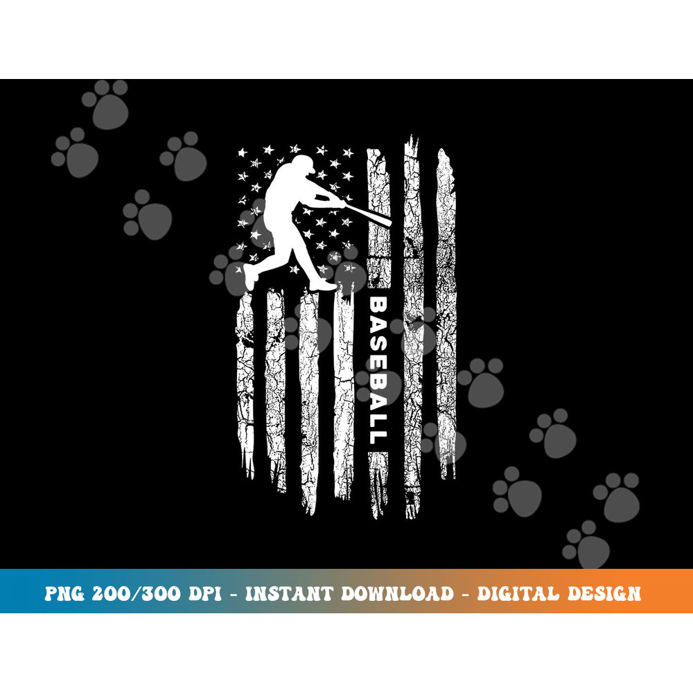 American Flag Baseball Apparel - Vintage Baseball png, sublimation copy.jpg