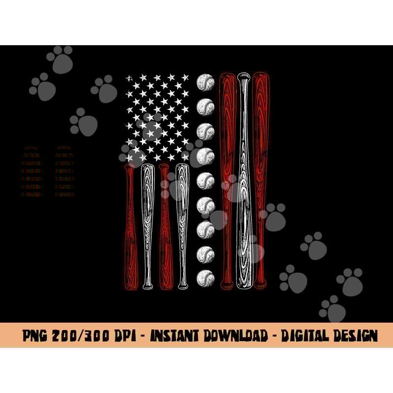 American Flag Baseball Red White Blue 4th of July Boys Men png, sublimation copy.jpg