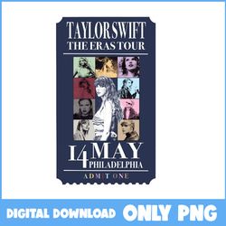 The Eras Tour Vintage Style Png, Swiftie Gift, Taylor Swift Concert Png, Png File