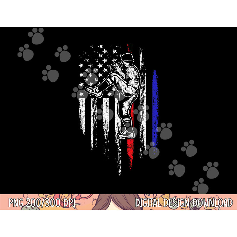 Baseball American Flag Pitcher USA Pitching 4th Of July Gift png, sublimation copy.jpg