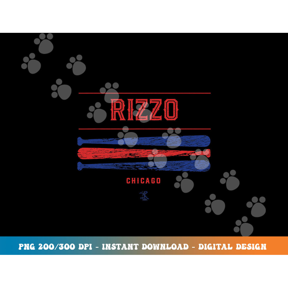Anthony Rizzo Vintage Baseball Bat Gameday png, sublimation copy.jpg