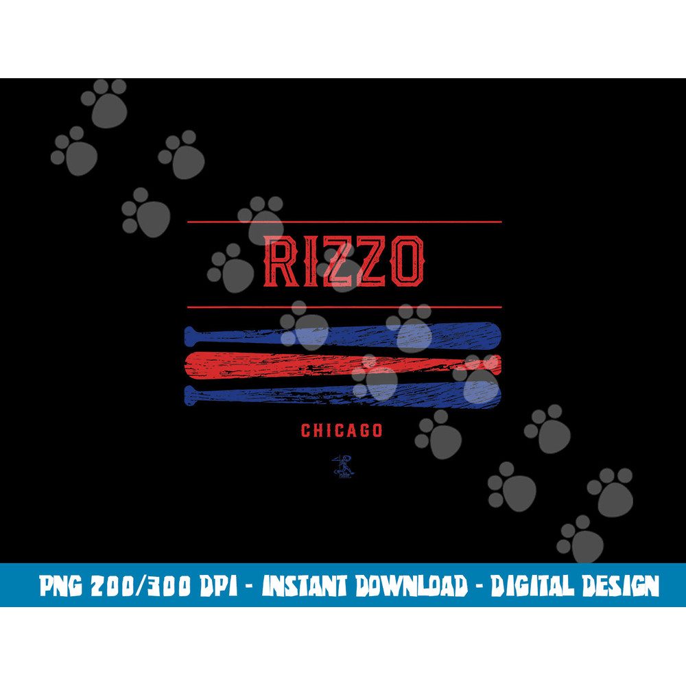 Anthony Rizzo Vintage Baseball Bat Gameday png, sublimation copy.jpg